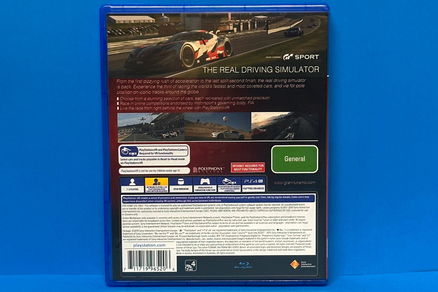 Gran Turismo Sport The Real Driving Simulator - Playstation VR - Pre-Owned