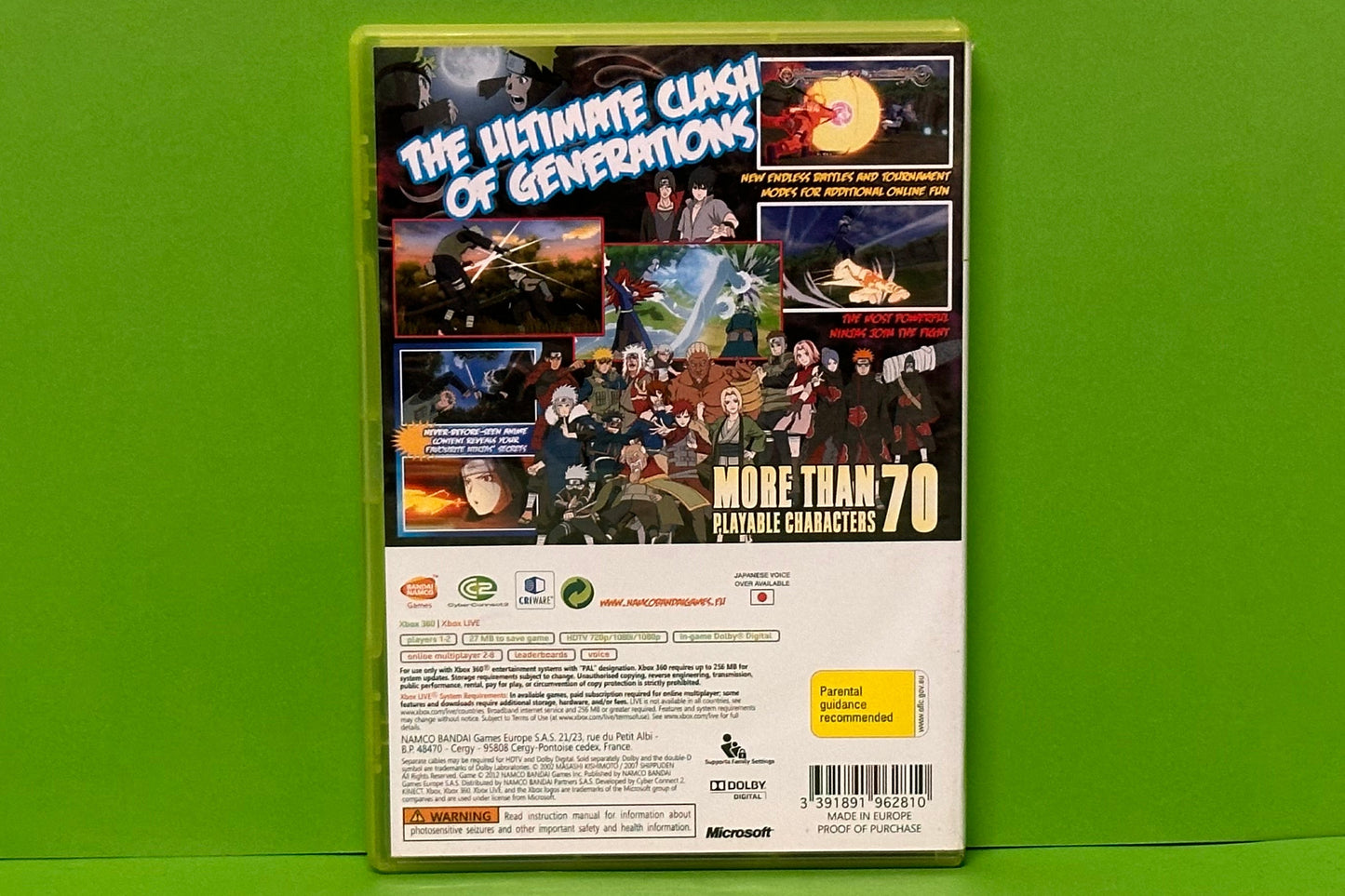 Naruto Shippuden Ultimate Ninja Storm Generations - Xbox 360 - Pre-Owned