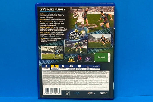 Rugby League Live 4 - Playstation 4 - Pre-Owned