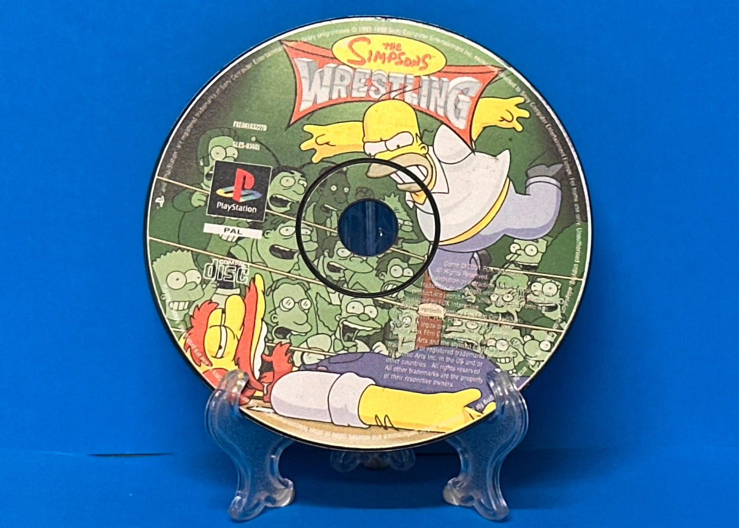 The Simpsons Wrestling - Playstation 1 - Pre-Owned