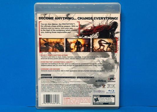 Prototype - PlayStation 3 - Pre-Owned