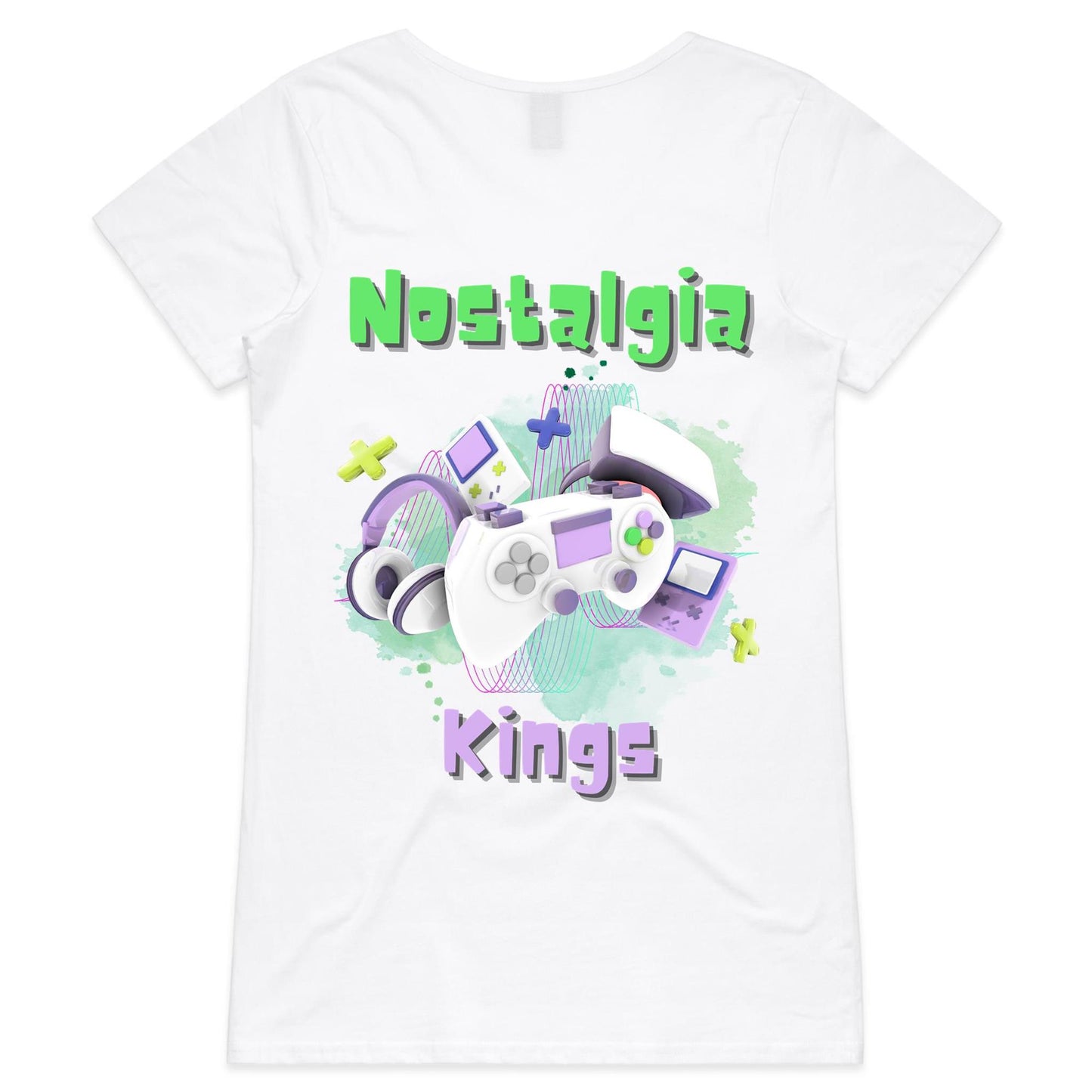 AS Colour Bevel - Womens V-Neck T-Shirt