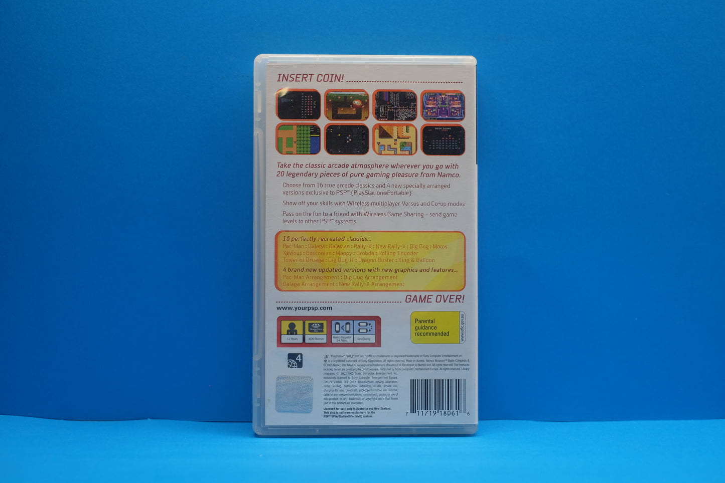 Namco Museum Battle Collection - Playstation Portable