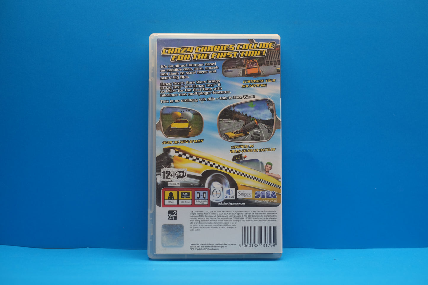 Crazy Taxi Fare Wars - Playstation Portable