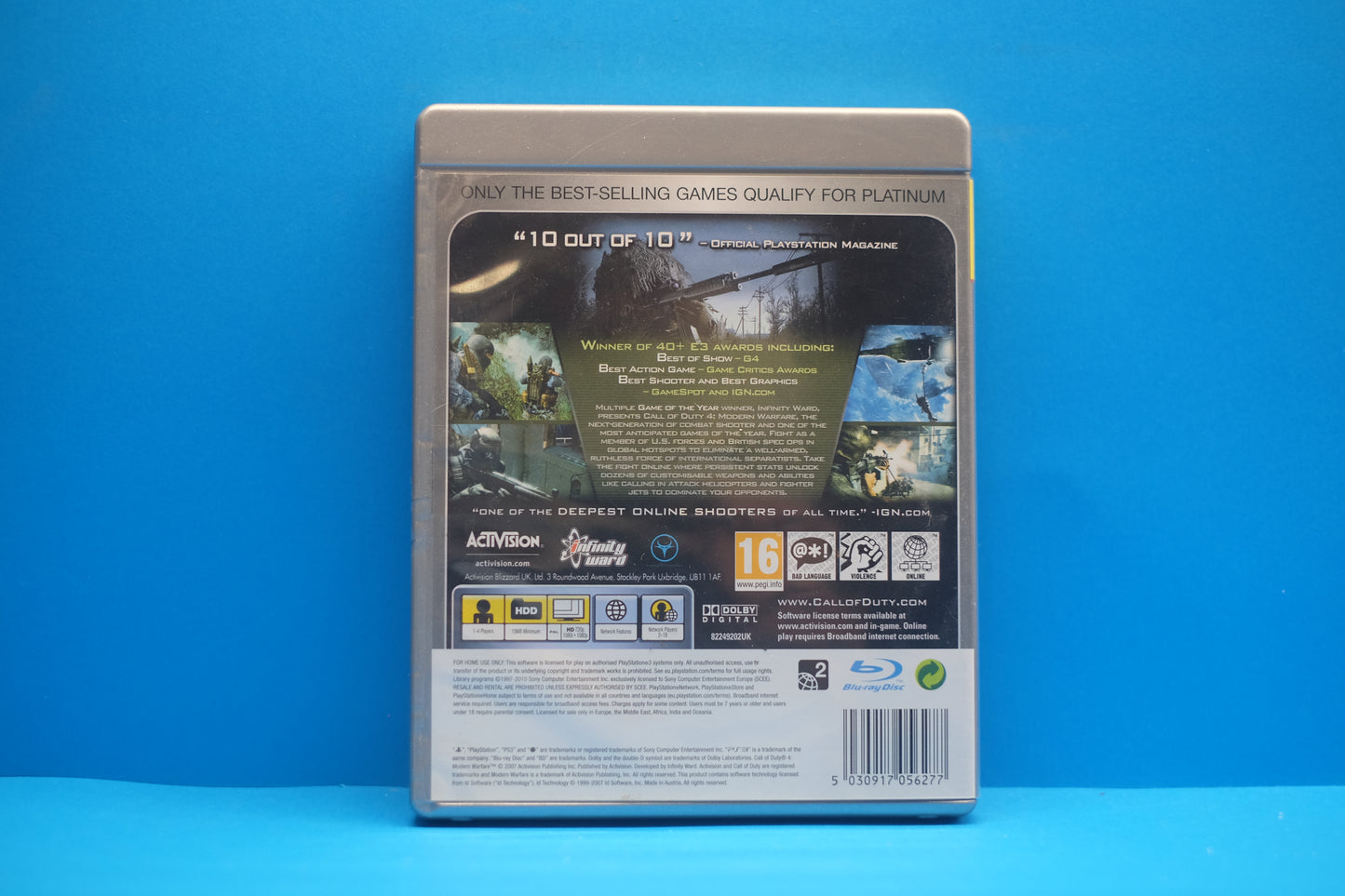 Call Of Duty Modern Warfare (Platinum) - Playstation 3