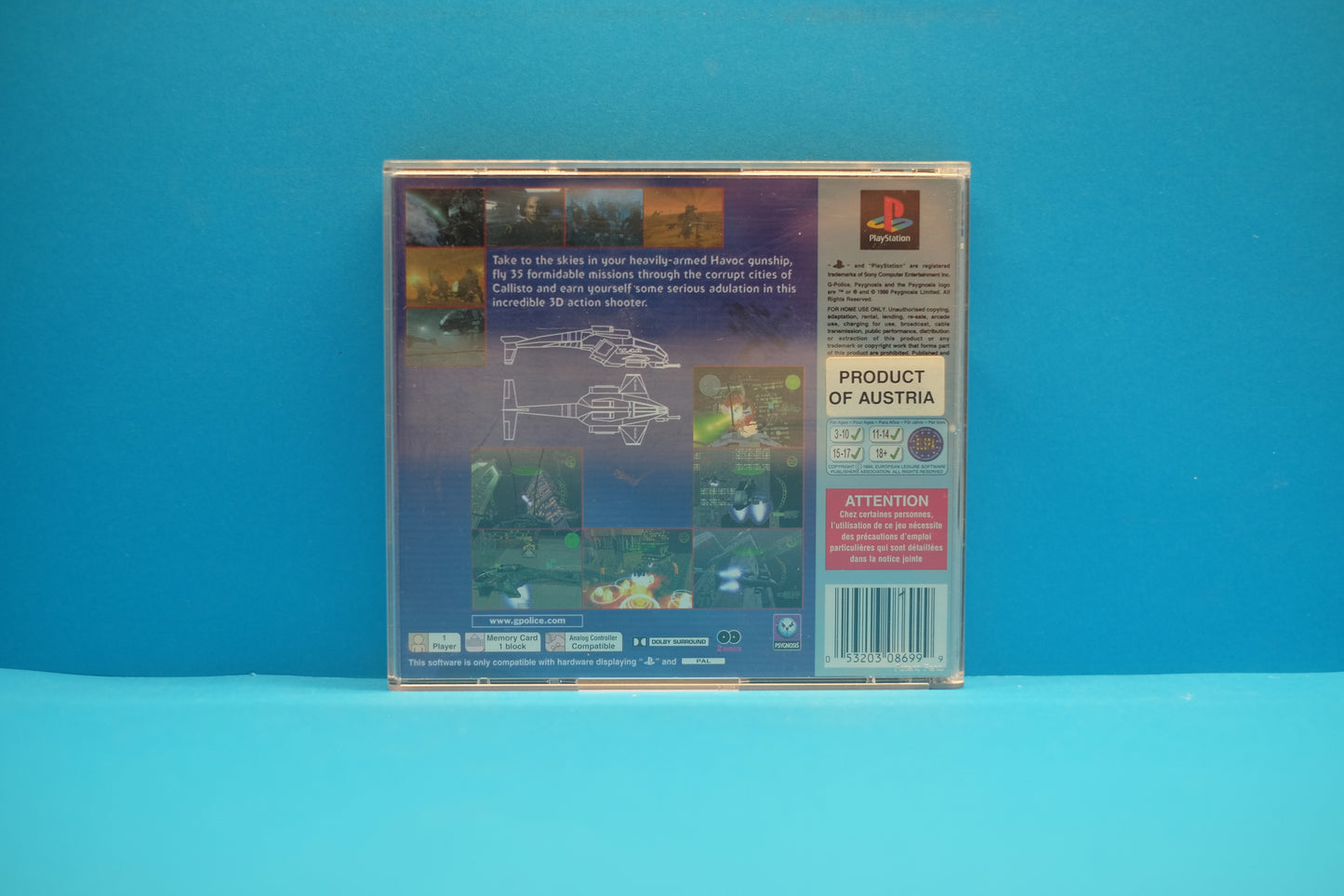G-Police (Platinum) - Playstation 1
