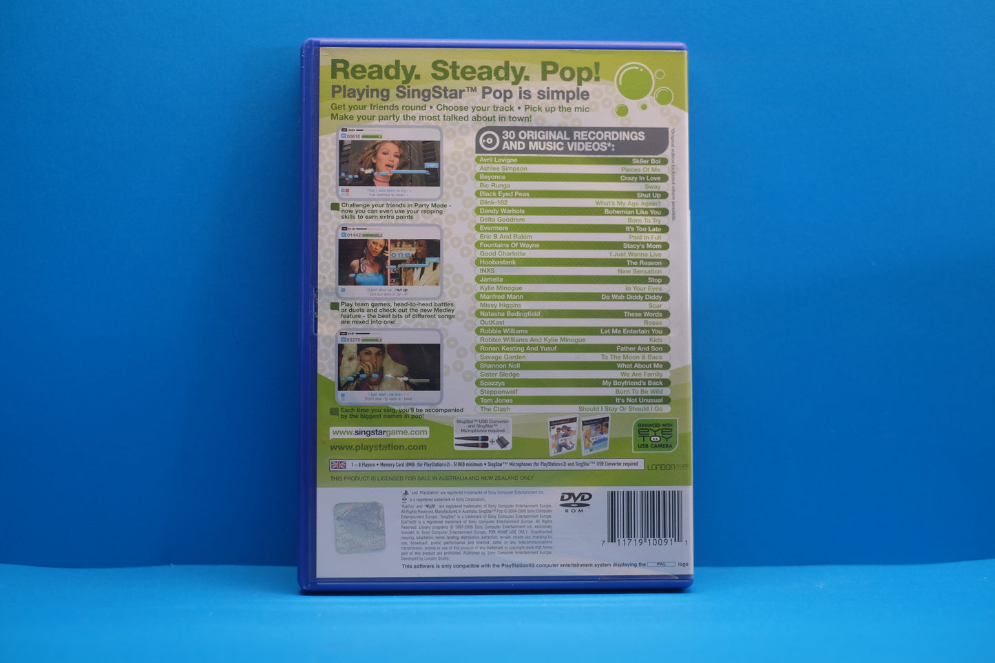 Singstar Pop - Playstation 2