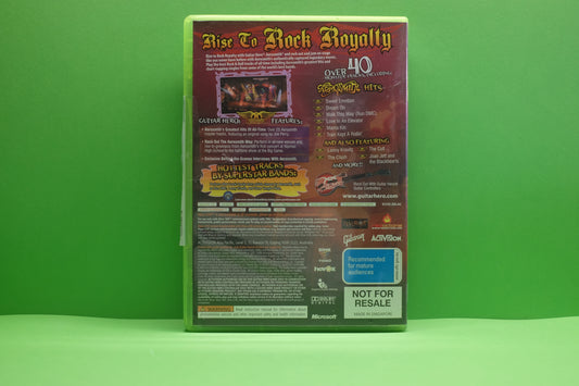 Guitar Hero Aerosmith & Tour Book - Xbox 360
