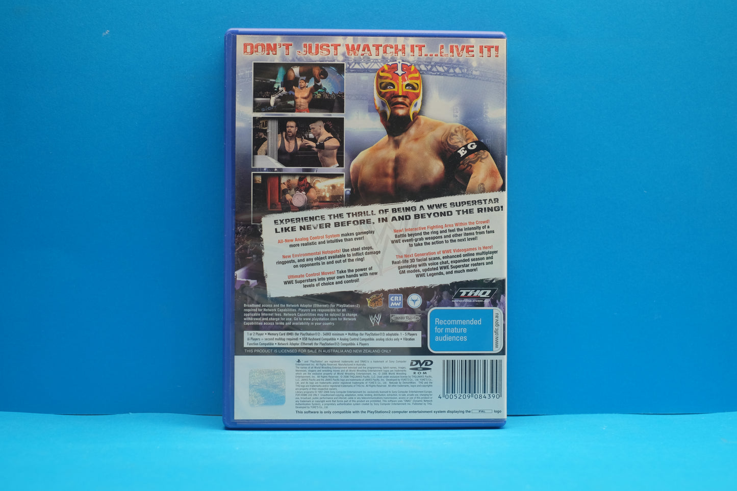 Smackdown VS Raw 2007 *No Manual* - Playstation 2