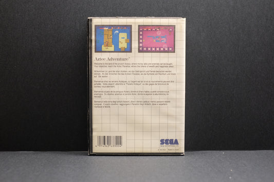 Aztec Adventure *No Manual* - Sega Master System