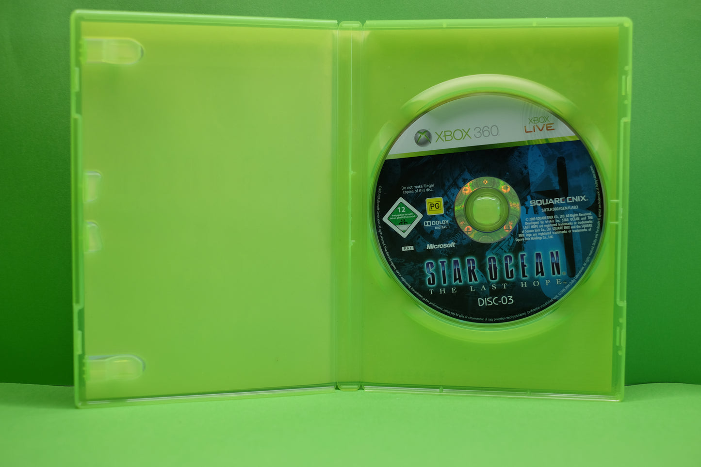 Star Ocean The Last Hope *No Manual* - Xbox 360