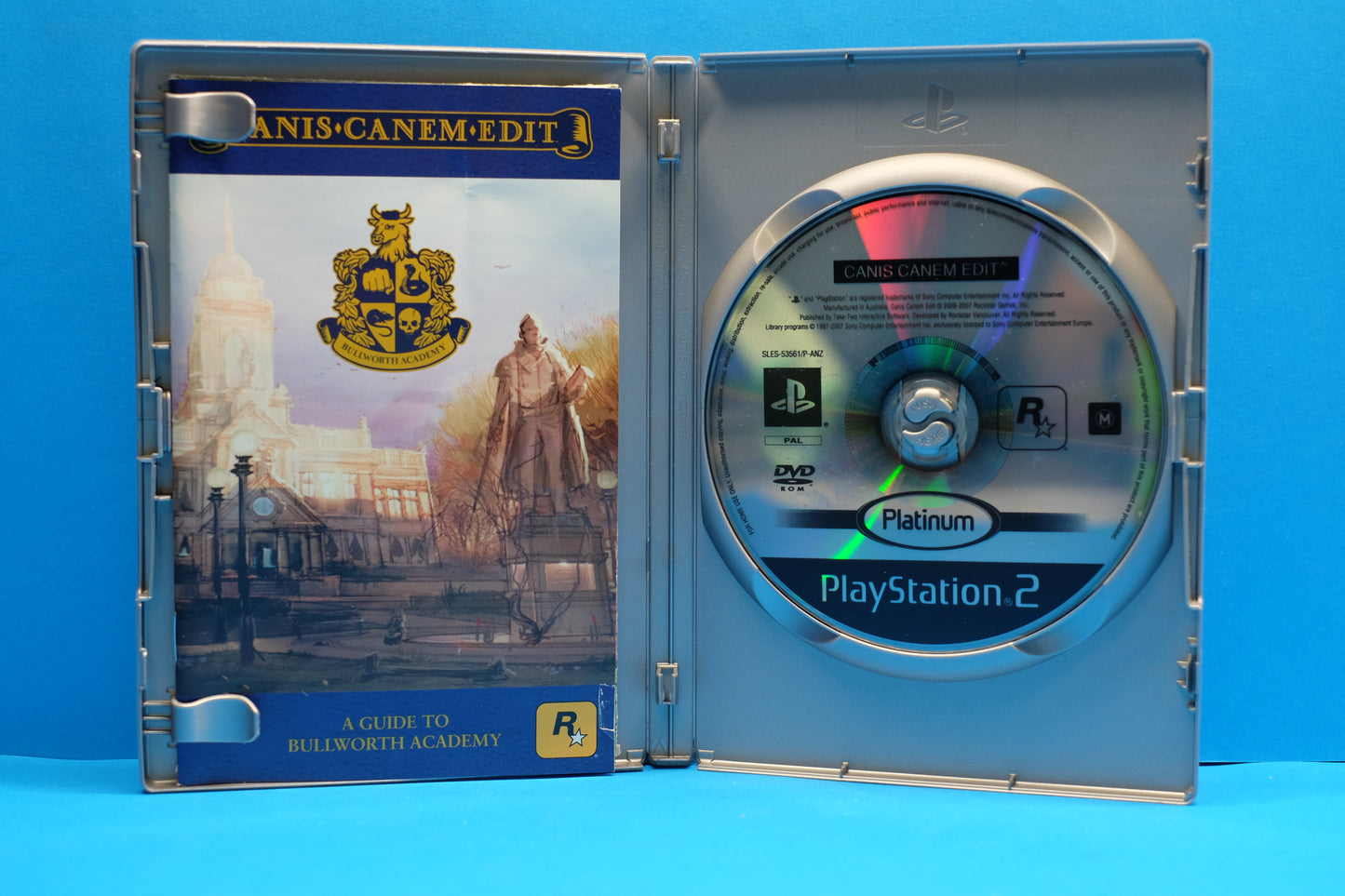 Canis Canem Edit (Bully) (Platinum) *Complete* - Playstation 2