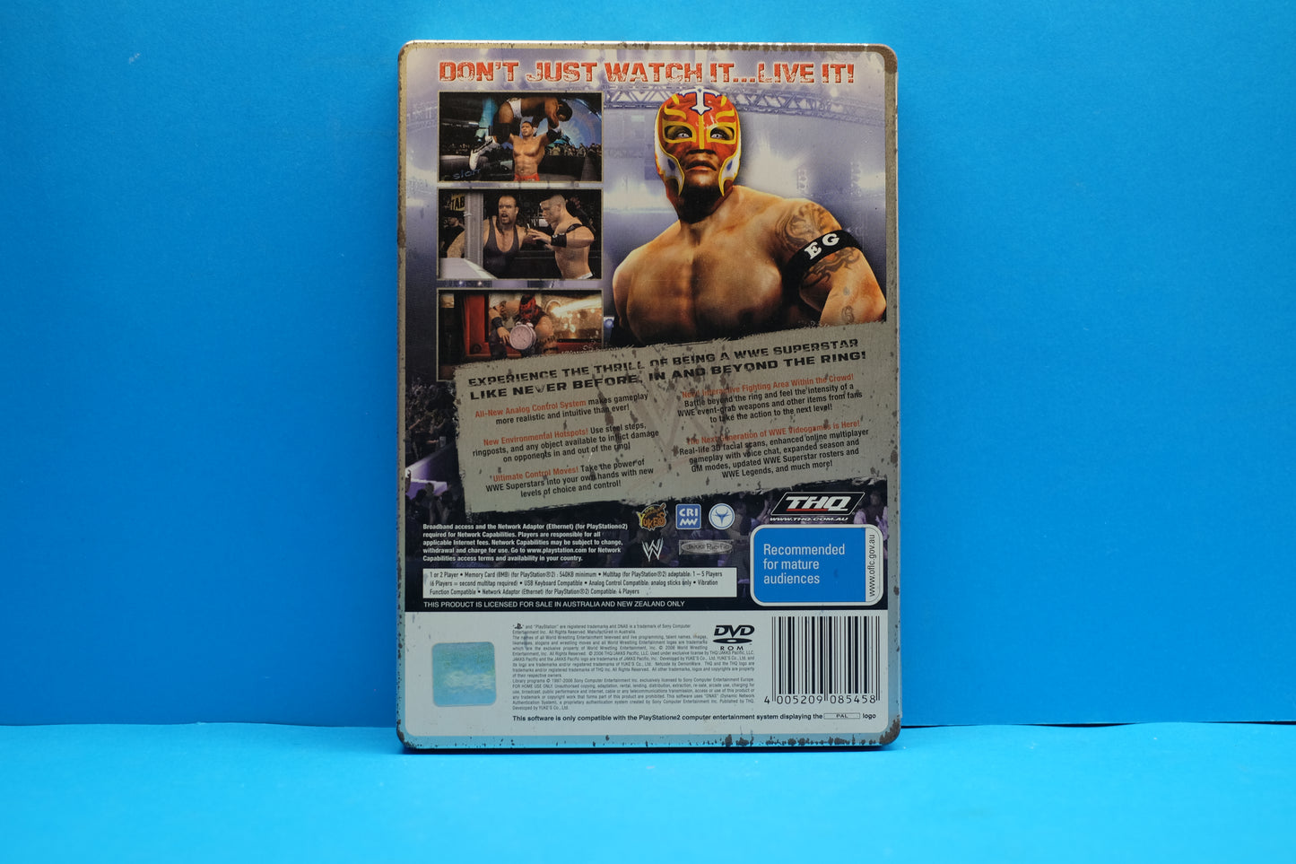 Smackdown Vs Raw 2007 (Steel Book) - Playstation 2