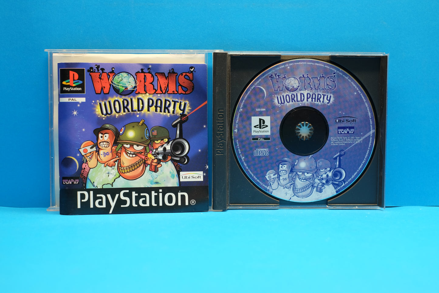 Worms World Party - Playstation 1