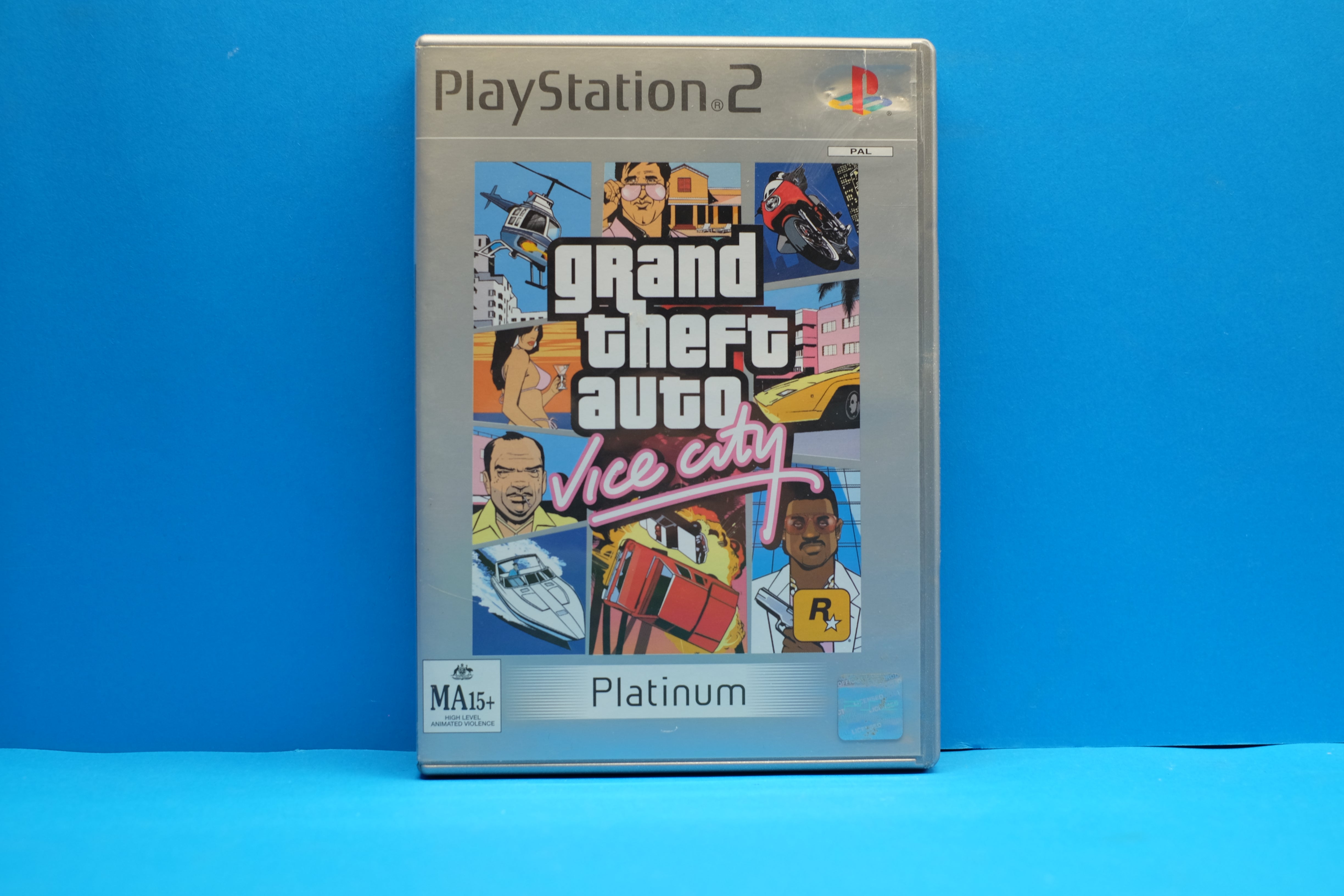  GTA : Vice City - platinum [Playstation 2] : Video Games