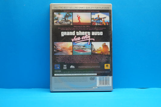 Grand Theft Auto Vice City (Platinum) - Playstation 2