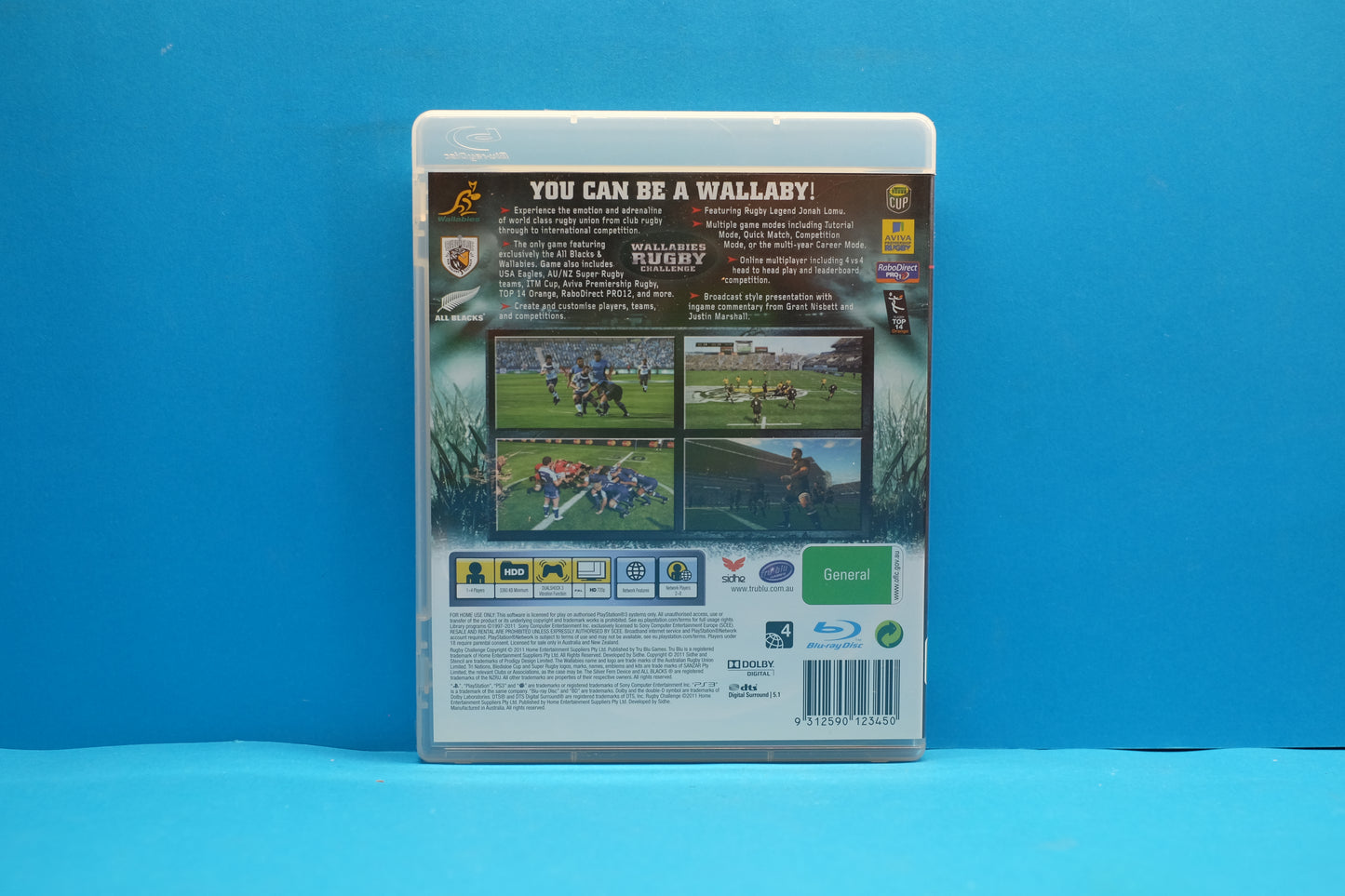 Wallabies Rugby Challenge - Playstation 3