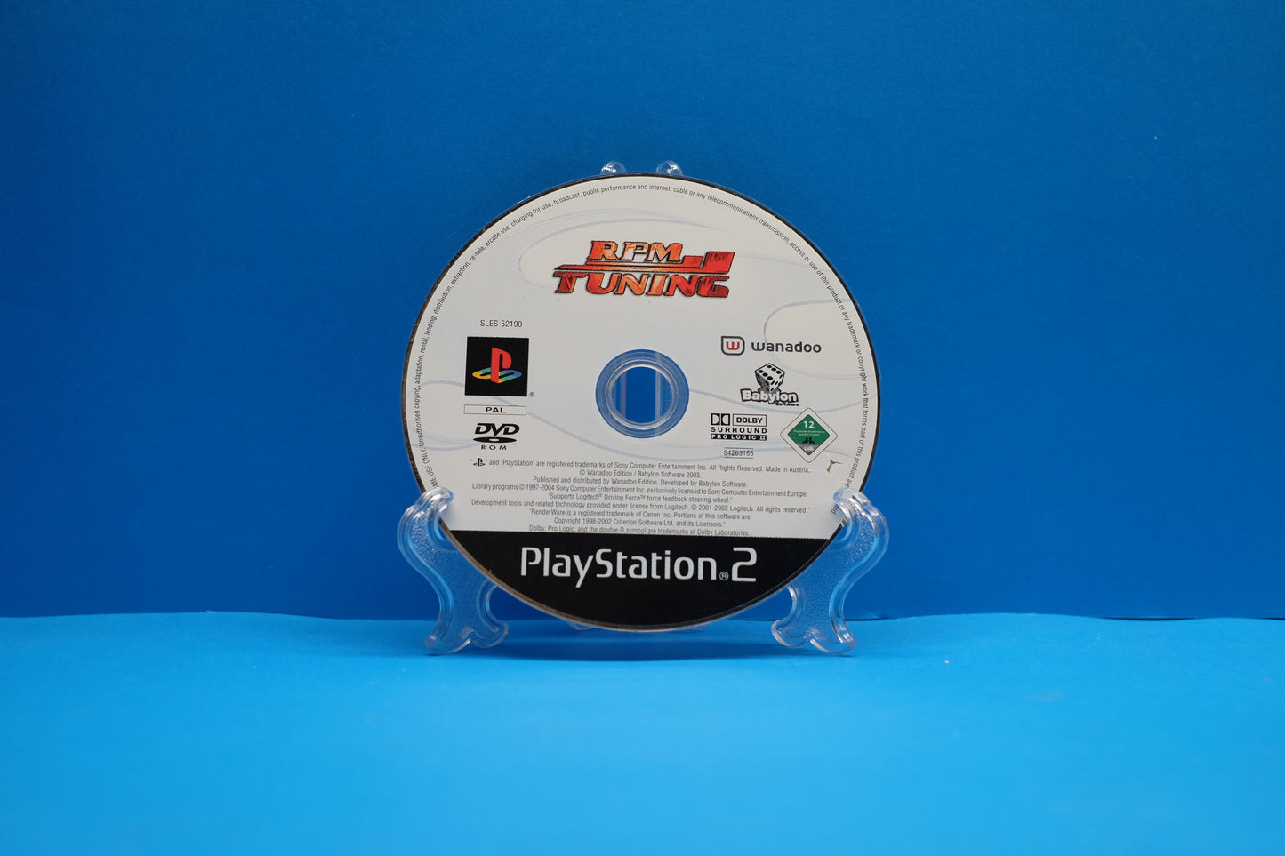 RPN Tuning *Disc Only* - Playstation 2