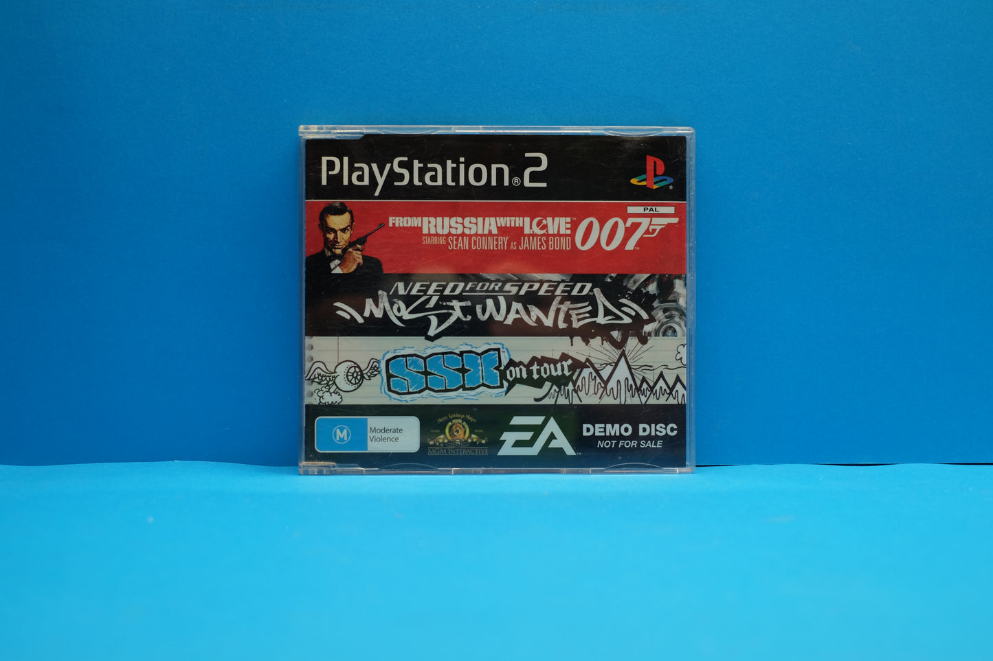 Need For Speed Most Wanted,SSX On Tour Triple Demo - Playstation 2