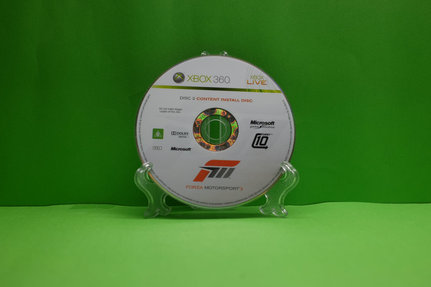 Forza Motorsport 3 Content Install Disc *Disc Only* - Xbox 360