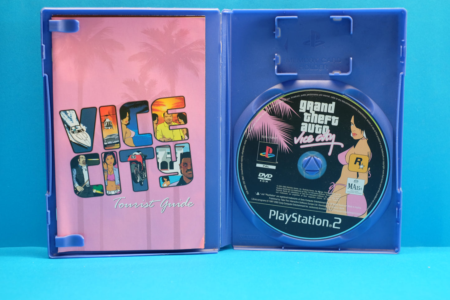 Grand Theft Auto Vice City (Double Pack) *Complete* - Playstation 2