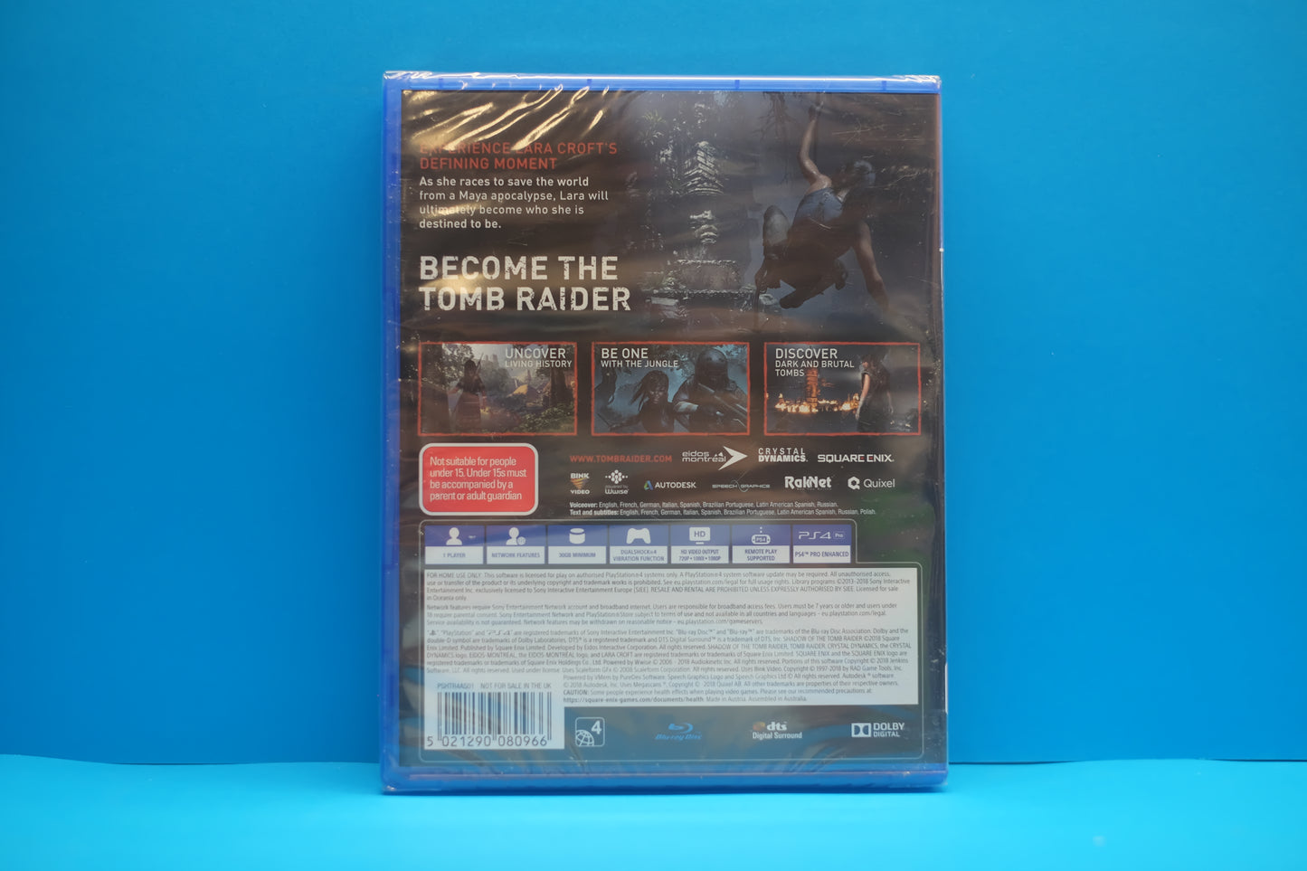 Shadow Of The Tomb Raider (Sealed) - Playstation 4