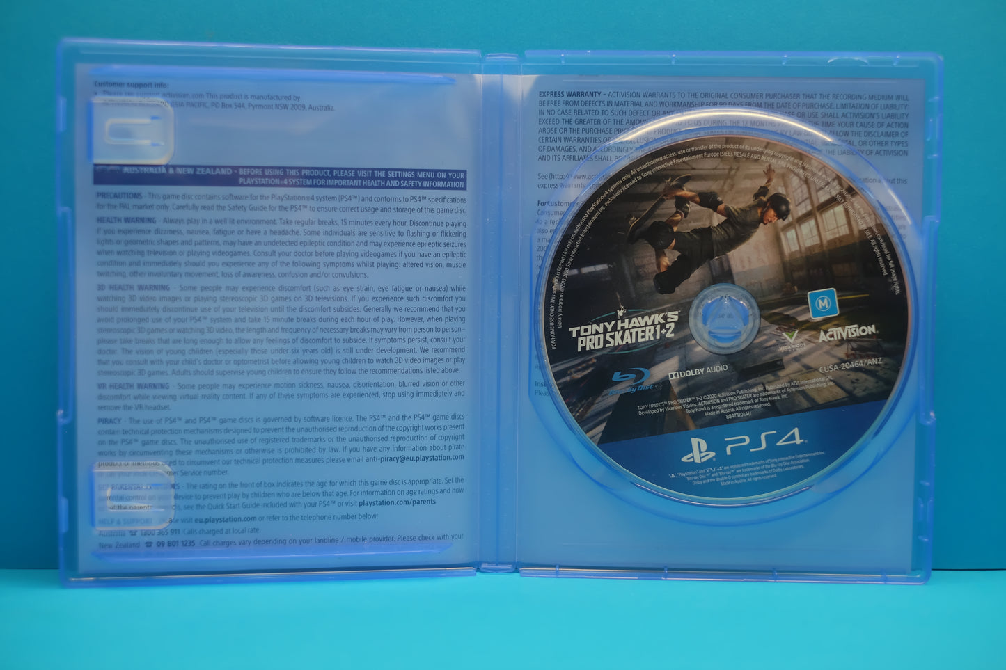 Tony Hawk's Pro Skater 1+2 - Playstation 4