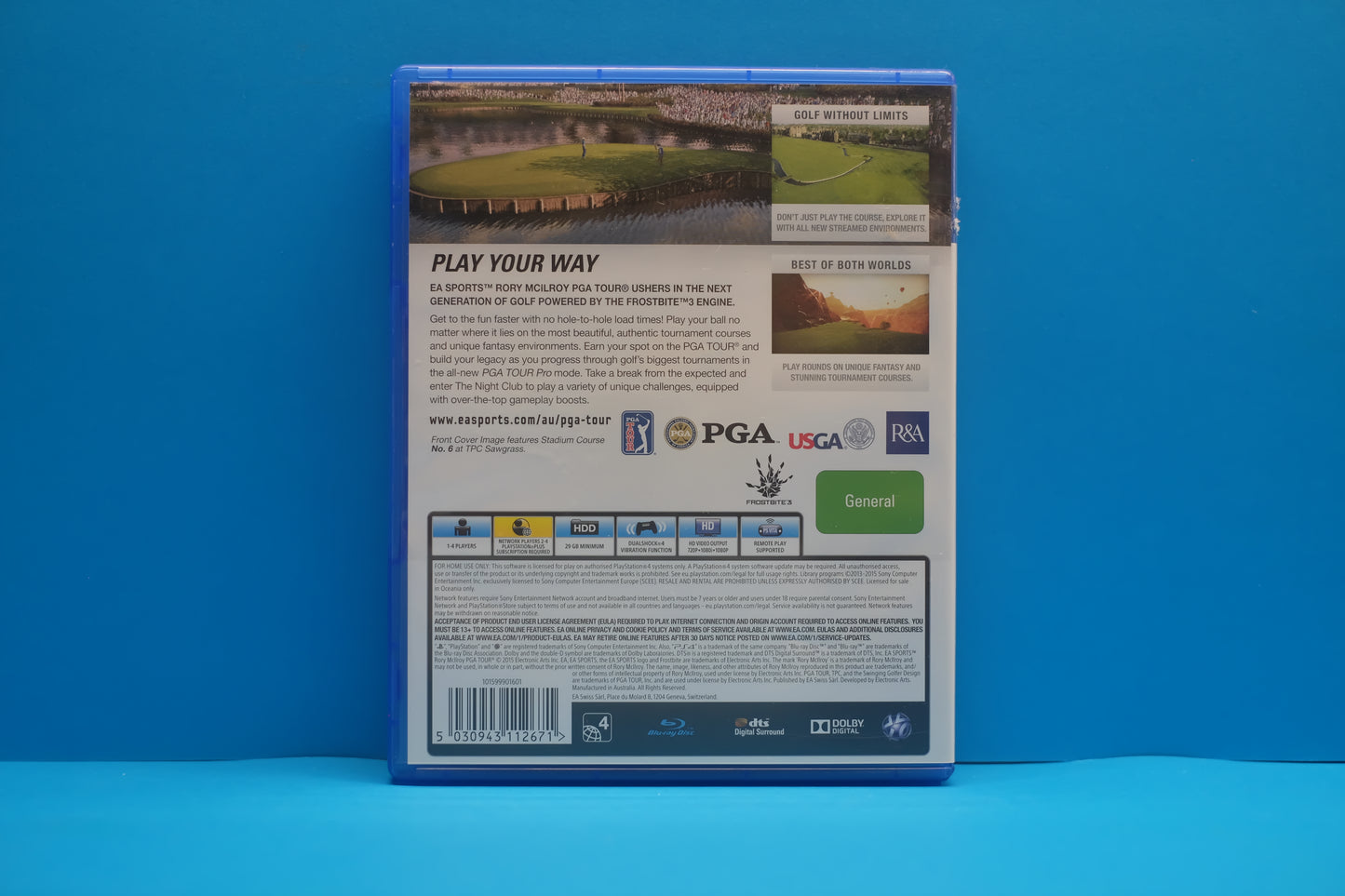 Rory McIlroy PGA Tour - Playstation 4