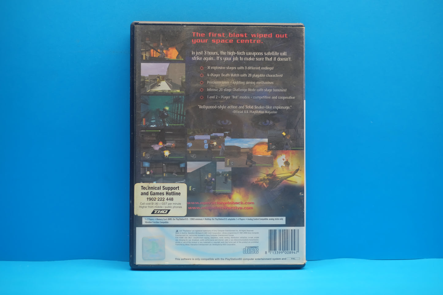 Operation Winback - Playstation 2
