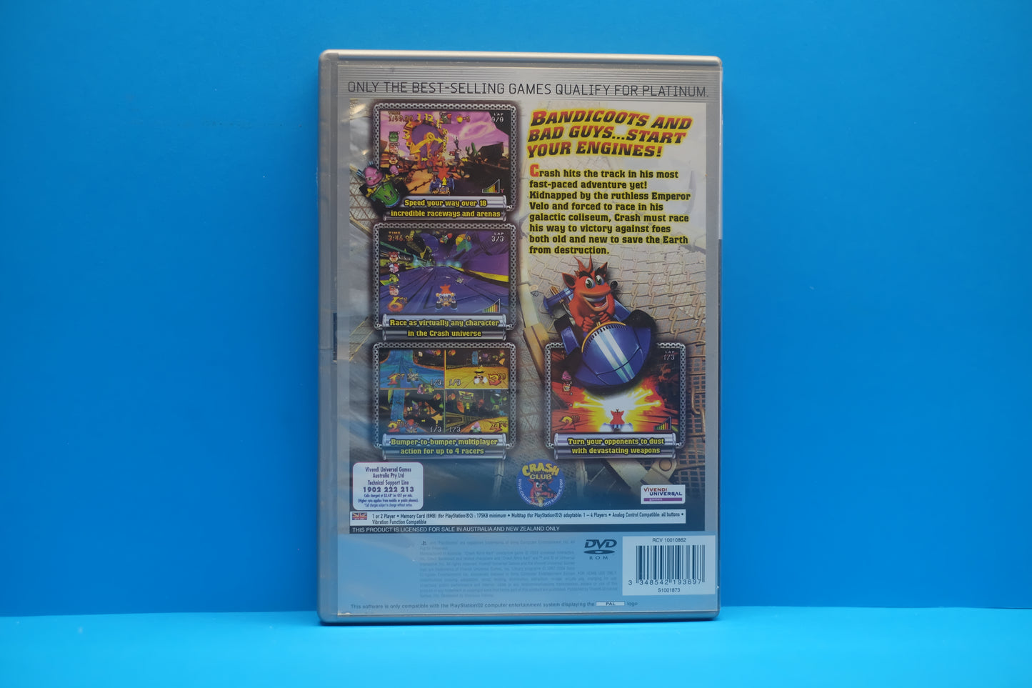 Crash Nitro Kart (Platinum) - Playstation 2
