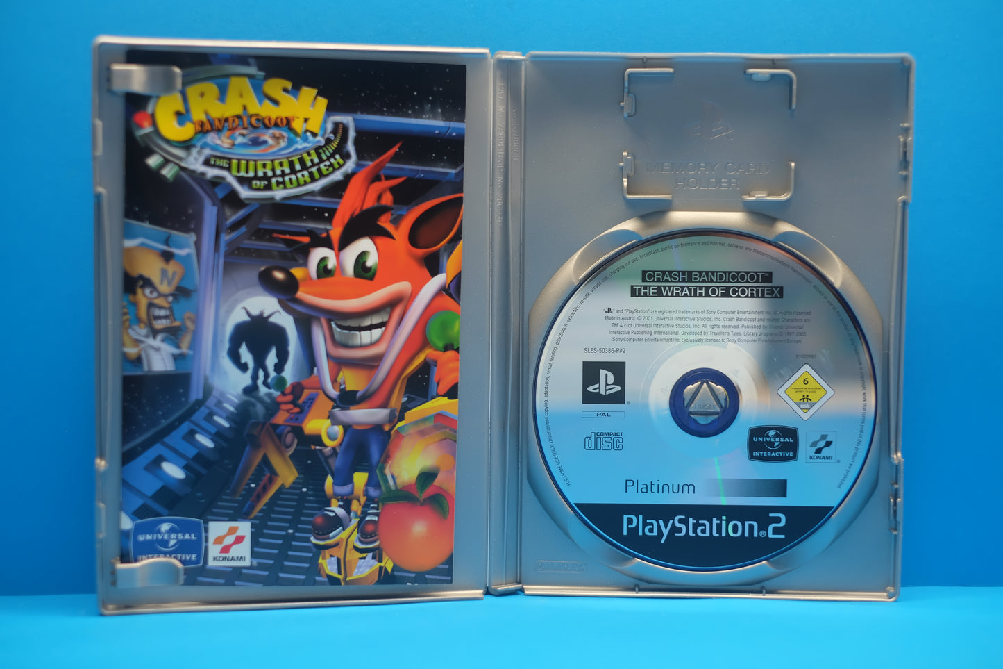 Crash Bandicoot The Wrath Of Cortex (Platinum) - Playstation 2
