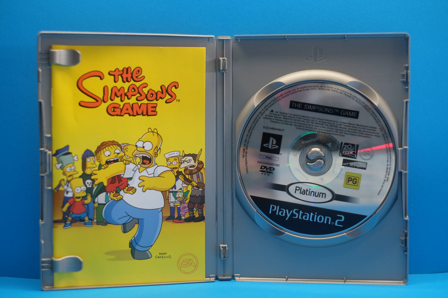 The Simpsons Game (Platinum) - Playstation 2