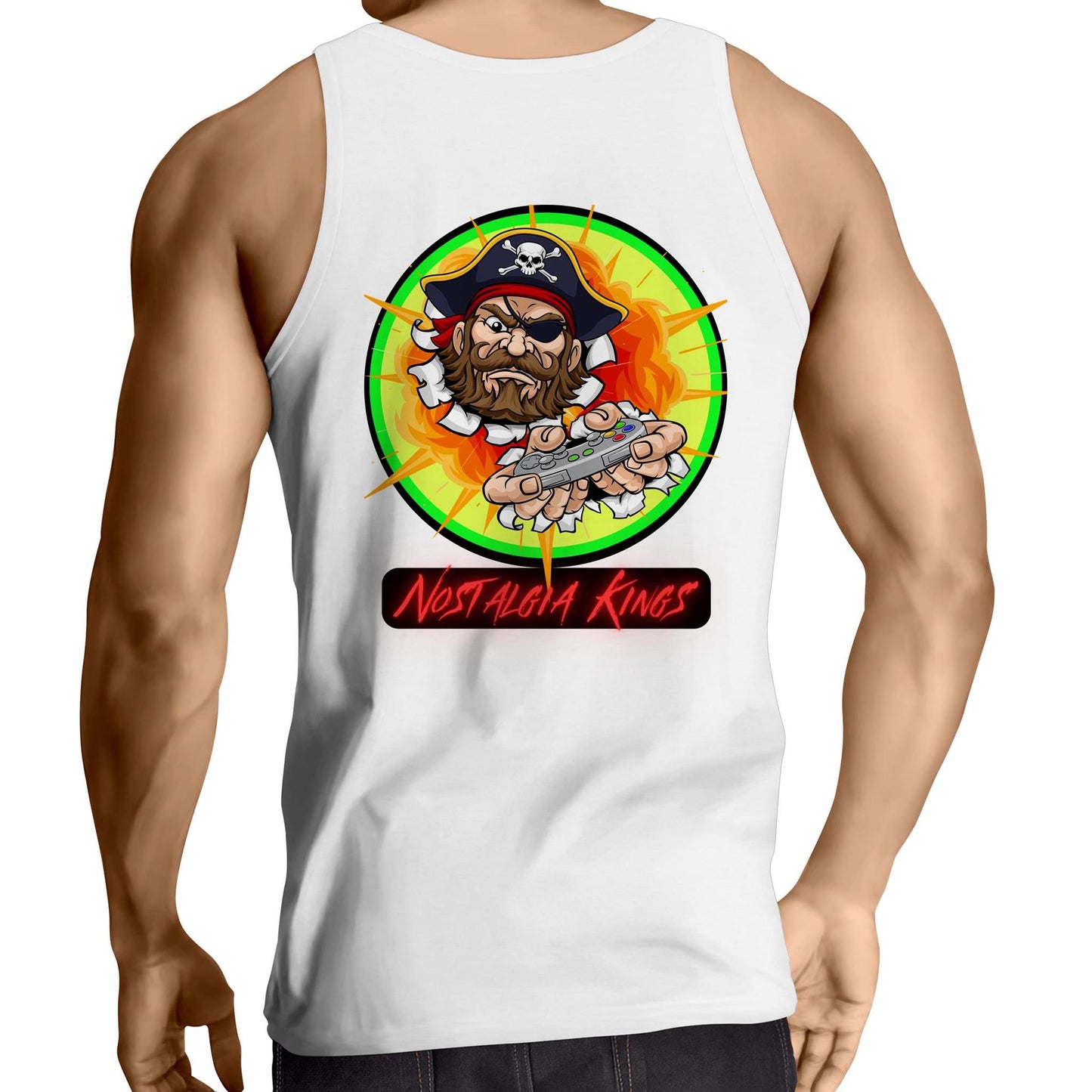 AS Colour Lowdown - Mens Singlet Top