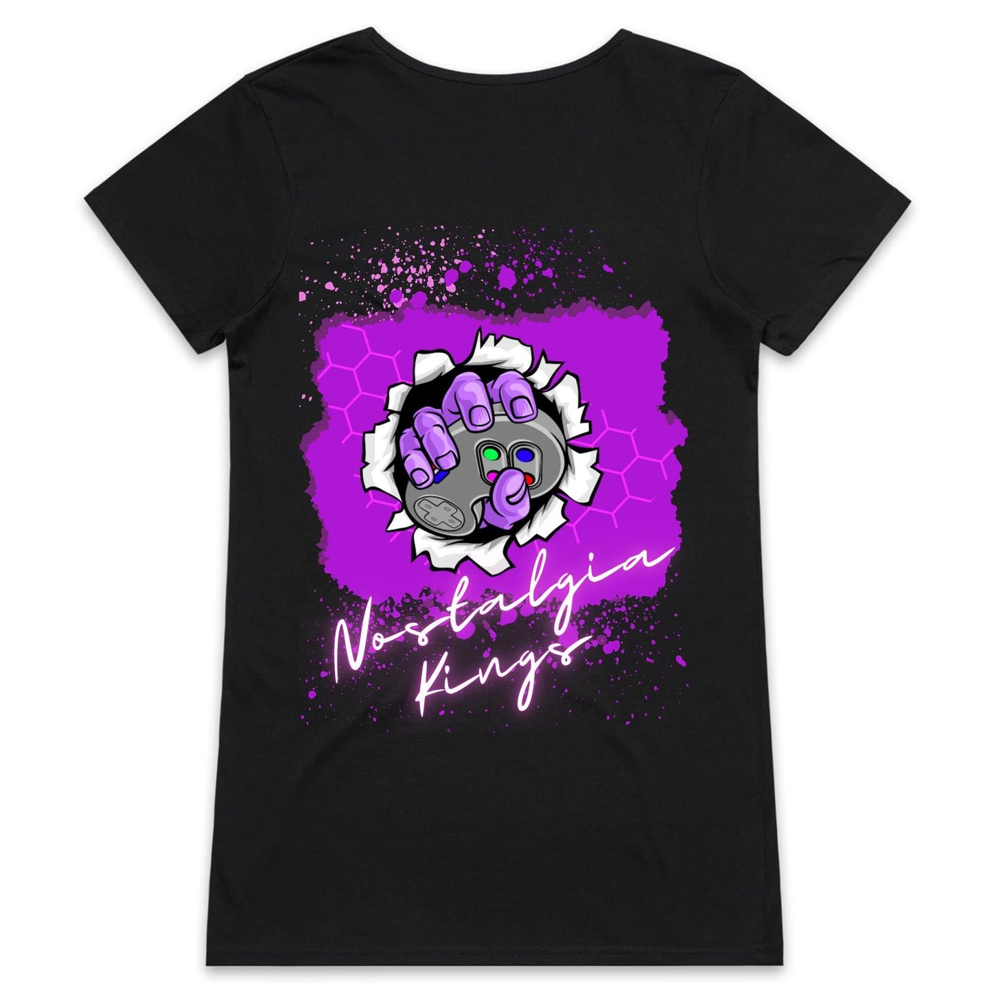 AS Colour Bevel - Womens V-Neck T-Shirt - Pre-Owned