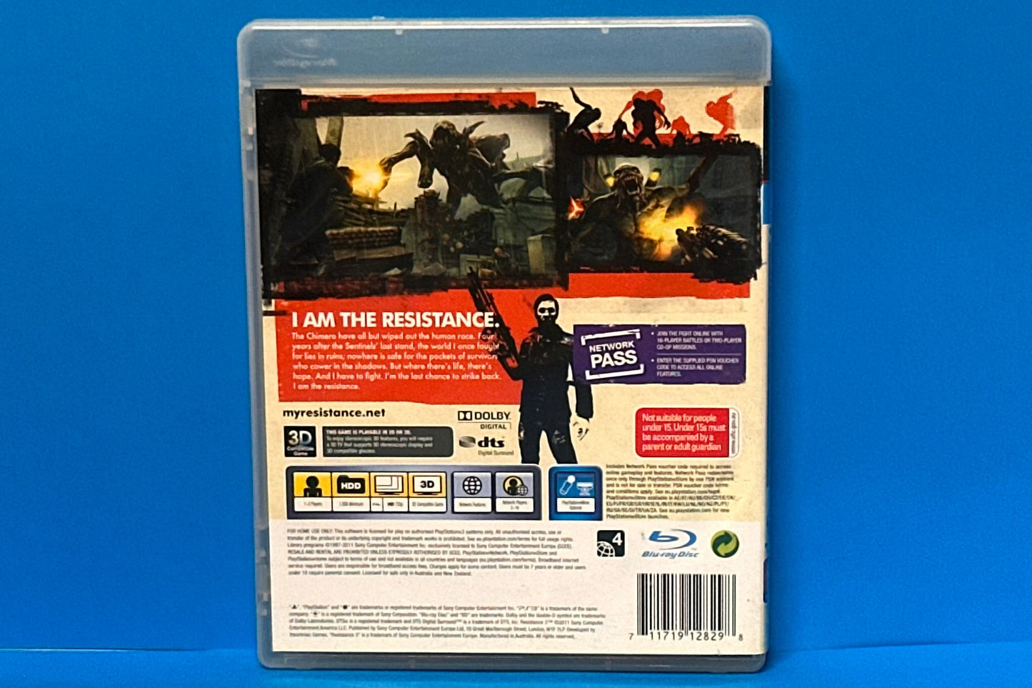 Resistance 3 - Playstation 3 - Pre-Owned