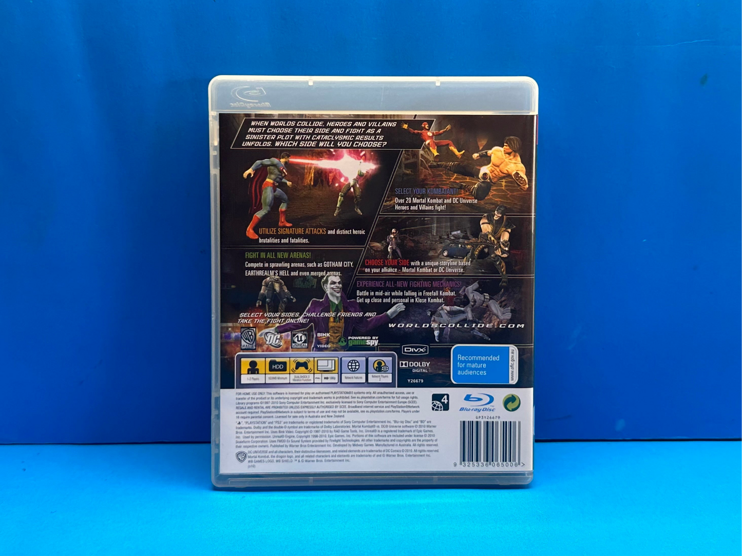 Mortal Kombat VS DC Universe - Playstation 3 - Pre-Owned