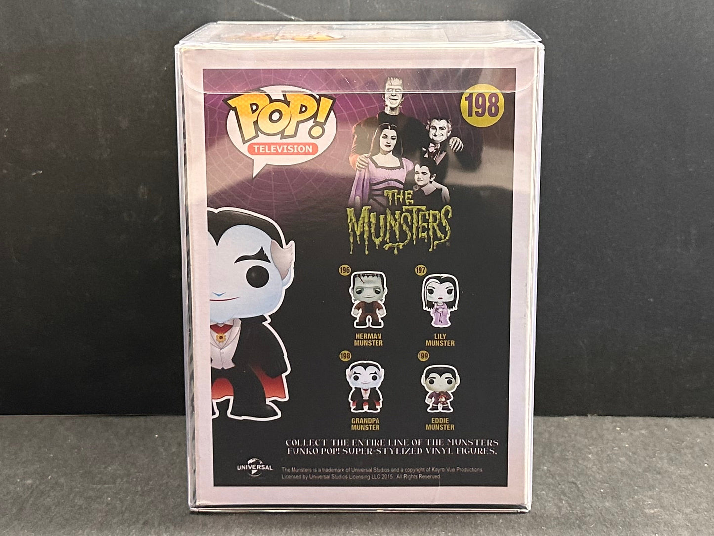 The Munsters Grandpa Munster (198) Funko Pop Figure - Collectables - Pre-Owned