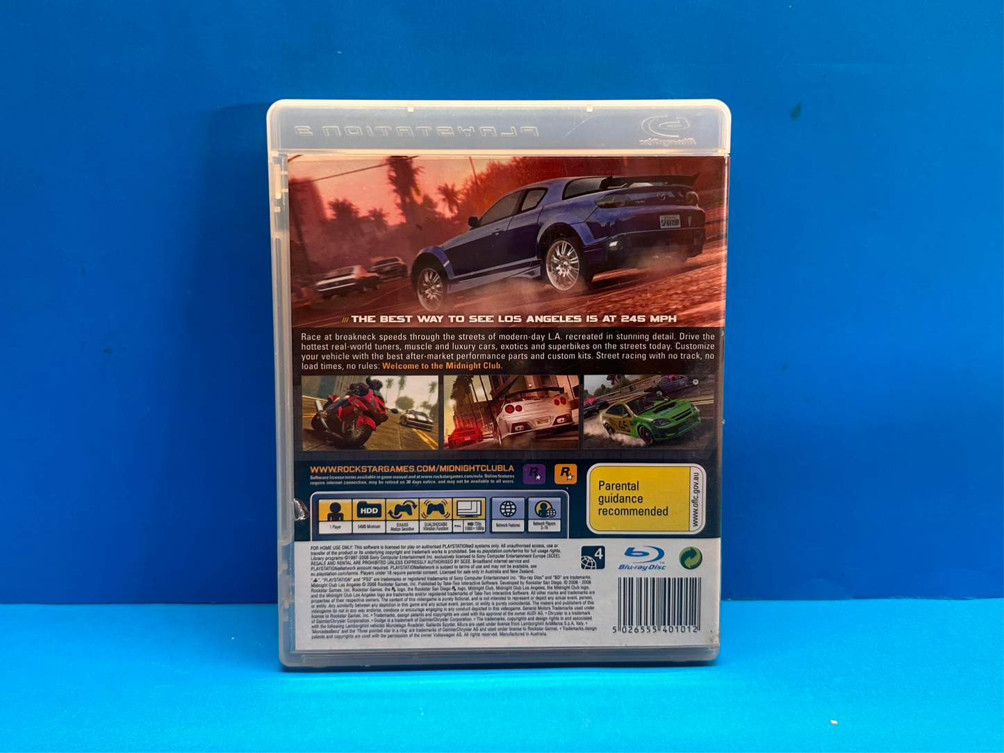 Midnight Club Los Angeles - PlayStation 3 - Pre-Owned