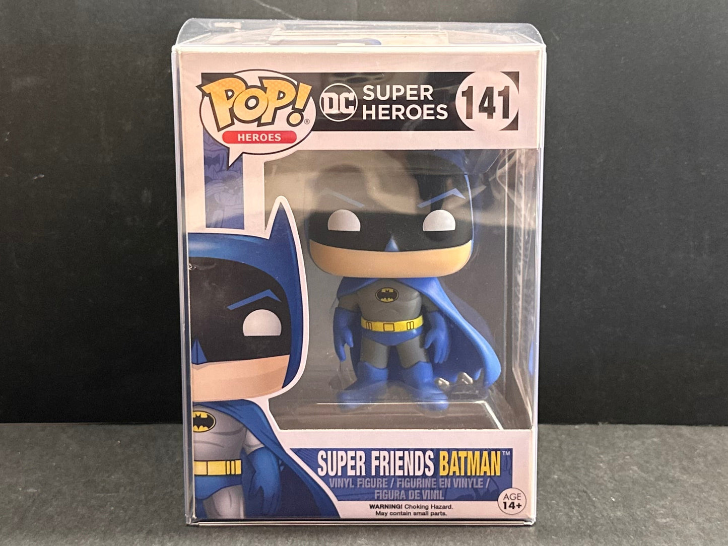 DC Super Heroes Super Friends Batman (141) Funko Pop Figure - Collectables - Pre-Owned