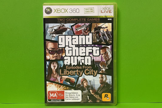 Grand Theft Auto Episodes From Liberty City - Xbox 360 - Pre-Owned