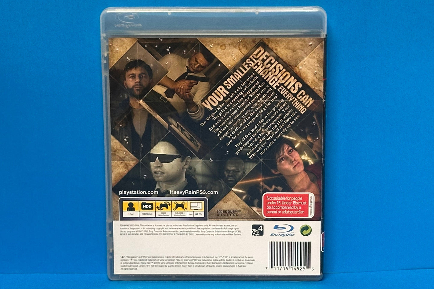 Heavy Rain - Playstation 3 - Pre-Owned