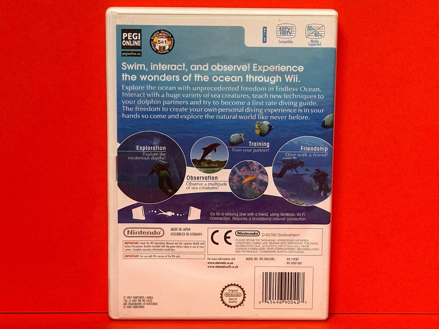 Endless Ocean - Nintendo Wii - Pre-Owned