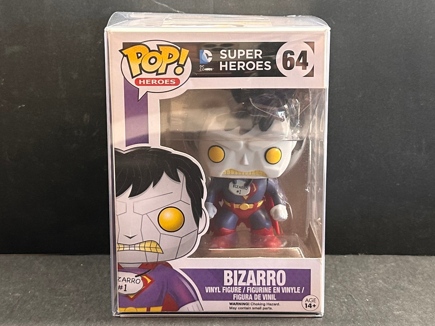 DC Comics Super Heroes Bizarro (64) Funko Pop Figure - Collectables - Pre-Owned