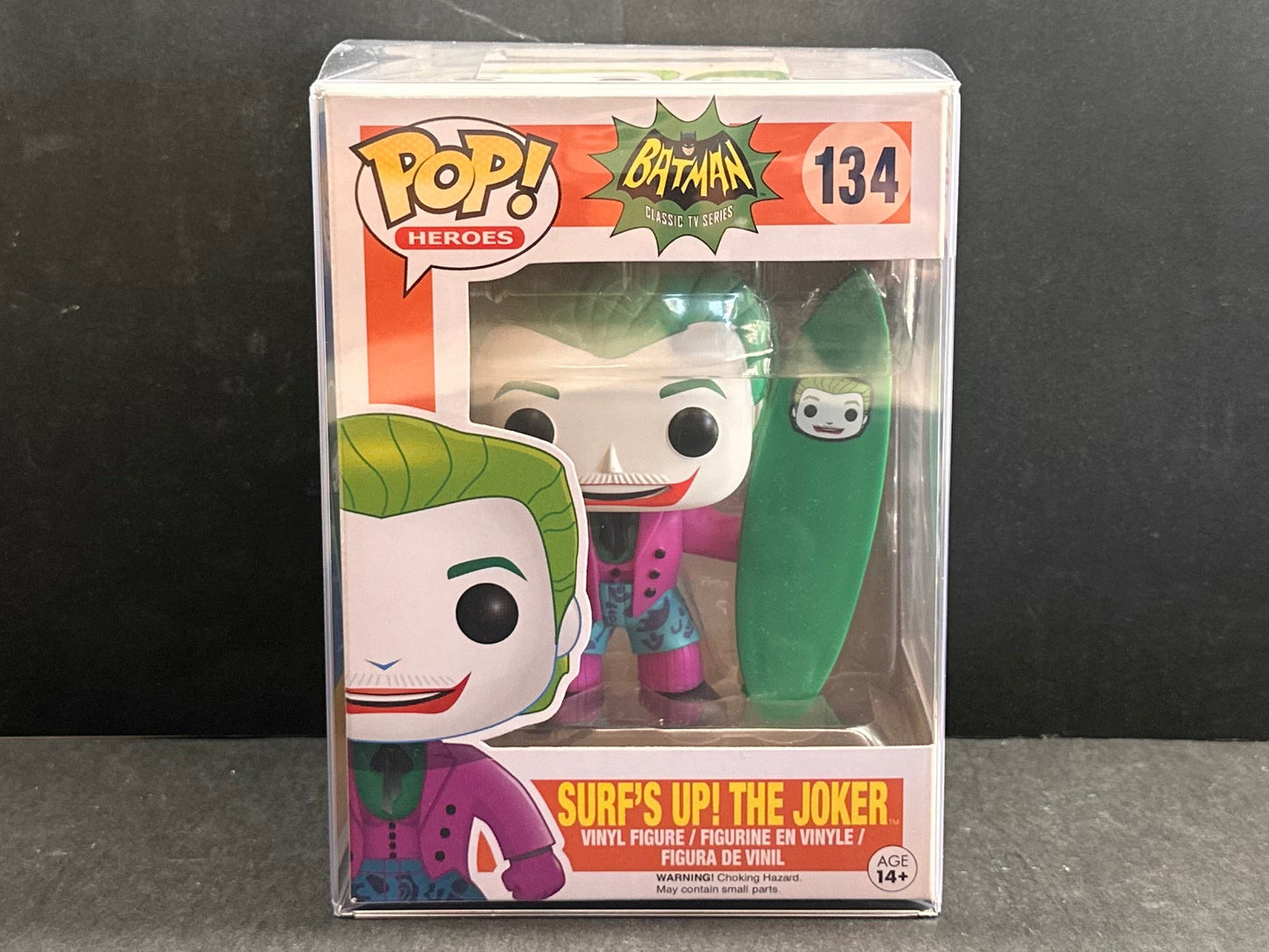 Batman Classic TV Series Surf’s Up! The Joker (134) Funko Pop Figure - Collectables - Pre-Owned