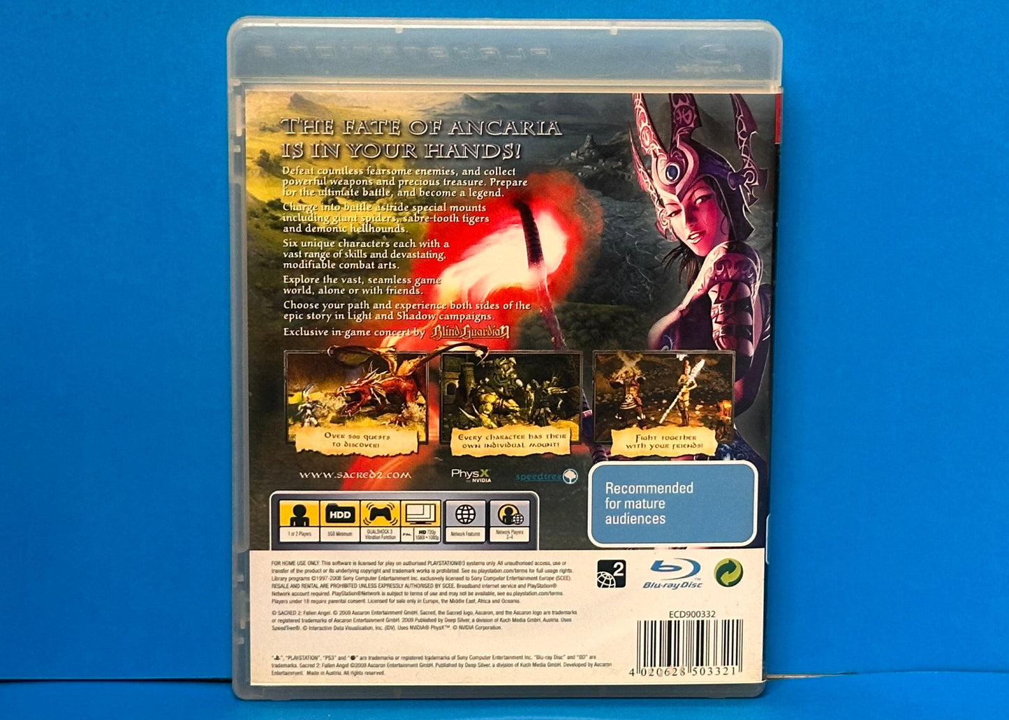 Sacred 2 Fallen Angel - Playstation 3 - Pre-Owned