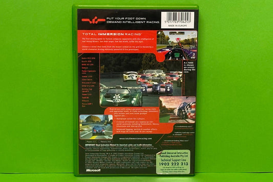 Total Immersion Racing - Xbox Original - Pre-Owned