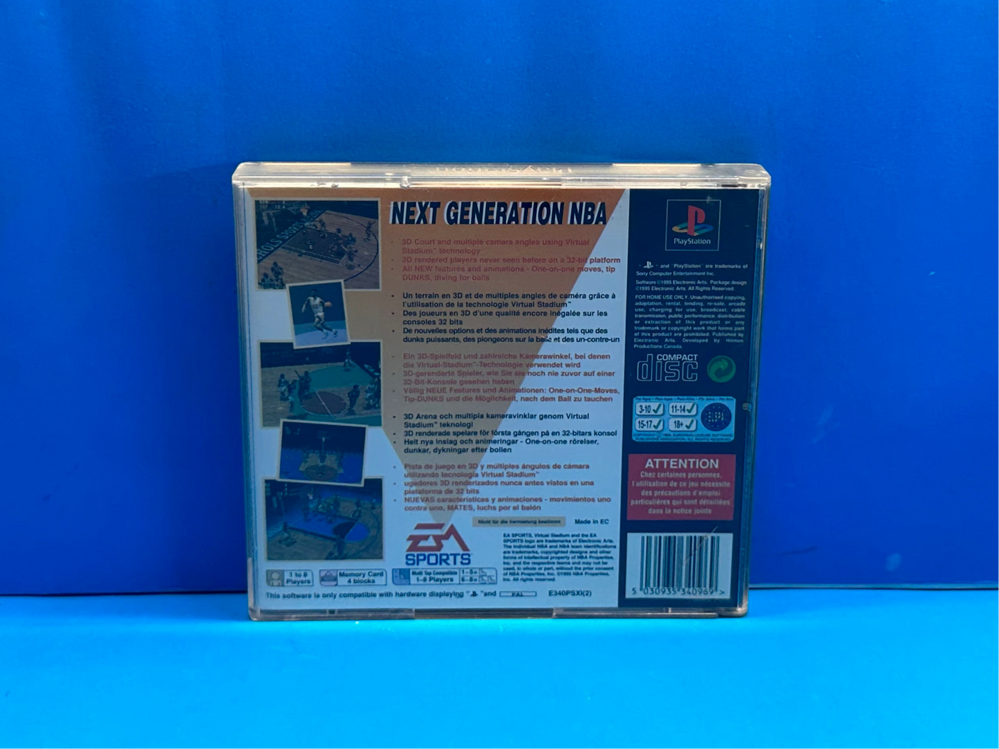 NBA Live 96 - Playstation 1 - Pre-Owned