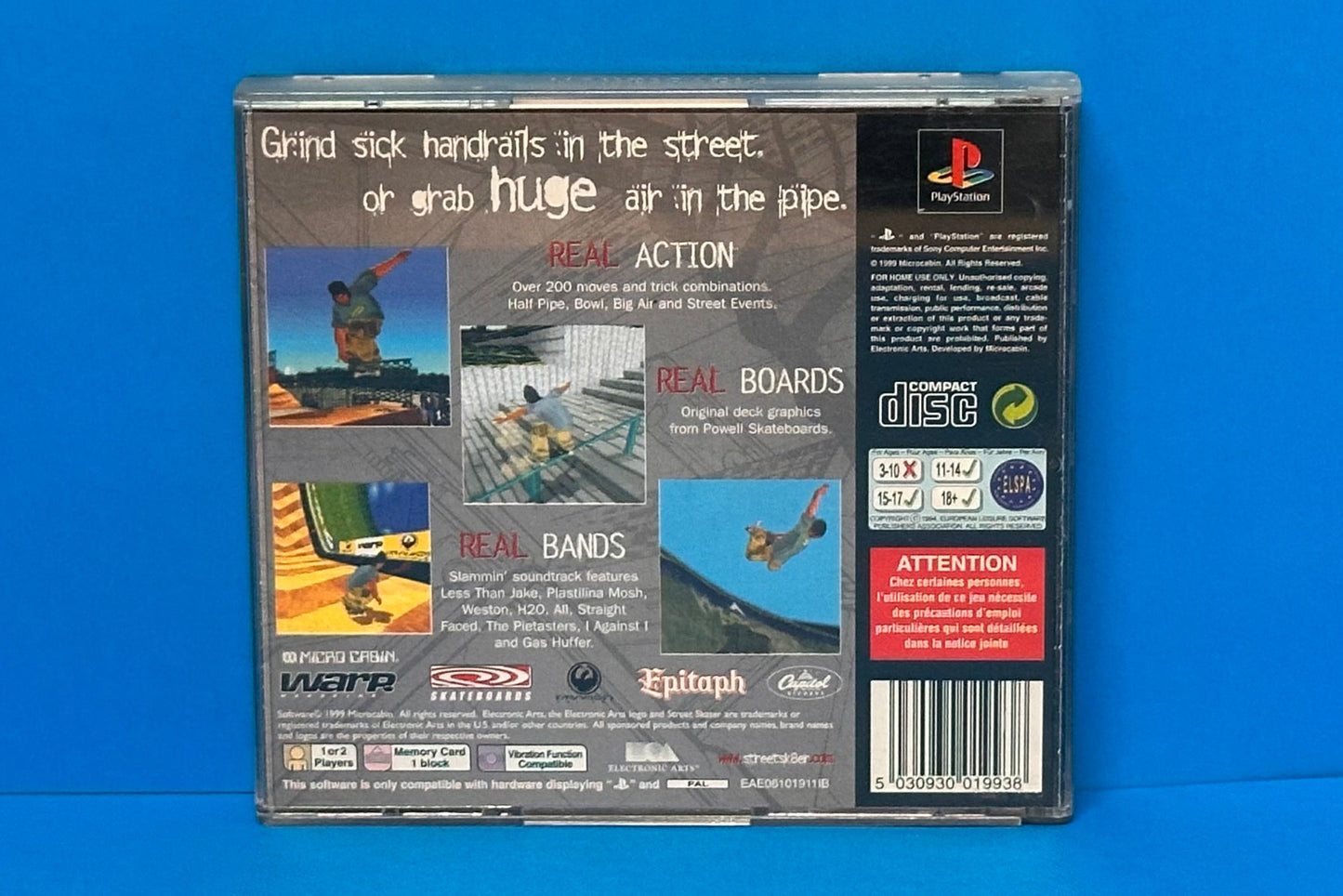 Street Skater - Playstation 1 - Pre-Owned