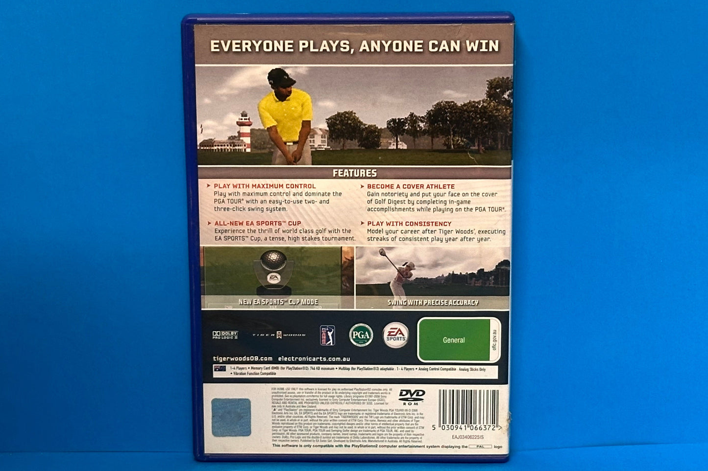 Tiger Woods PGA Tour 09 - Playstation 2 - Pre-Owned
