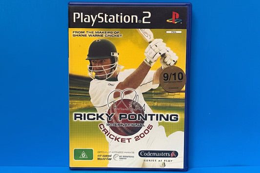 Ricky Ponting International Cricket 2005 - Playstation 2 - Pre-Owned